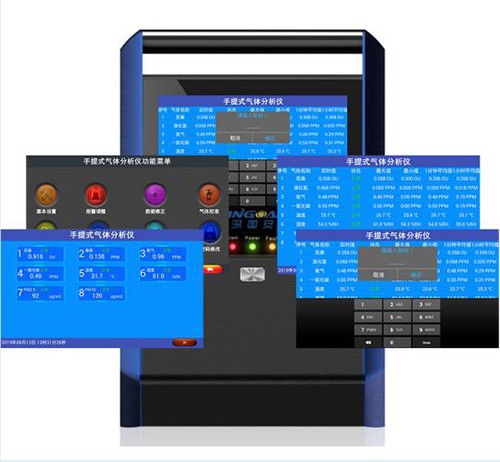 便攜五合一氣體檢測(cè)儀
