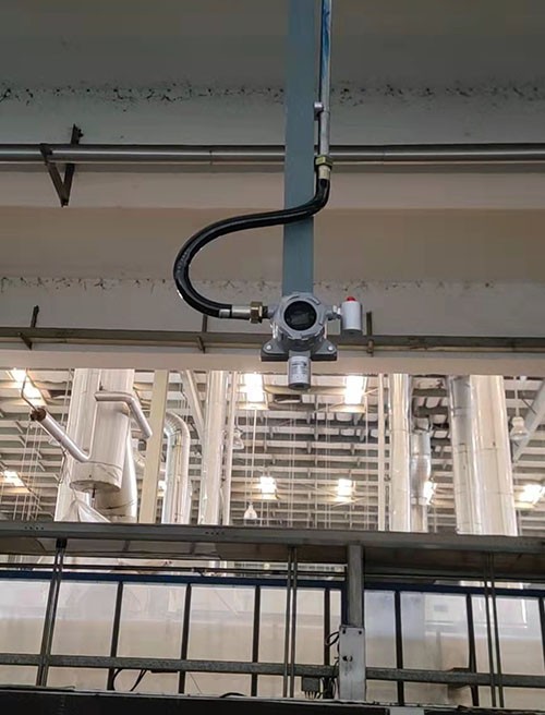 磷化氫濃度檢測儀安裝現場圖