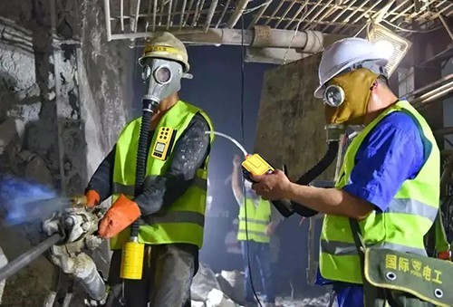 便攜式六合一有毒氣體探測(cè)報(bào)警儀