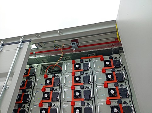 氣體檢測儀安裝現(xiàn)場圖