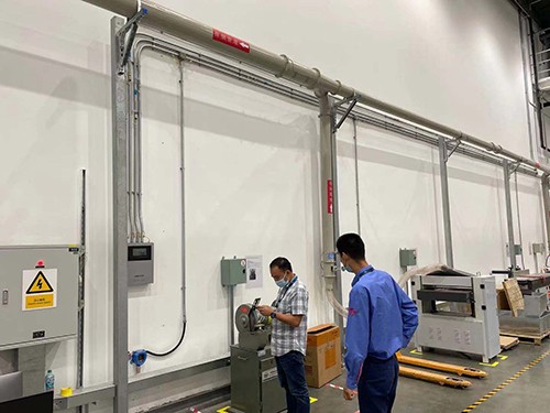 固定式氣體檢測(cè)儀現(xiàn)場(chǎng)圖