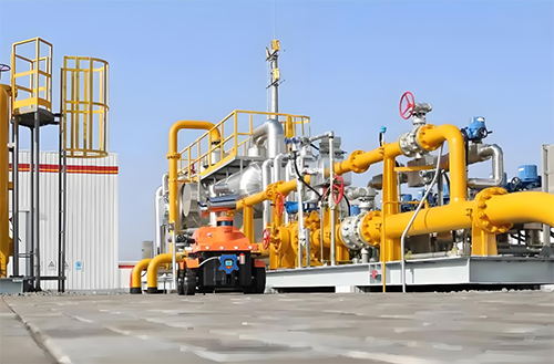 機器狗集成氮苯檢測儀應用新方案